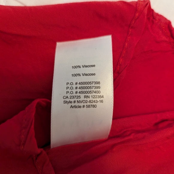 Aritzia Red Talula Lipinski Dress Size 4 - Picture 5 of 7